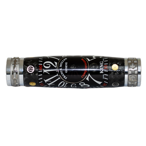 Black Franck Muller Watch Parts Pen on Black Carbon Fiber on our Presidential Rollerball Pen