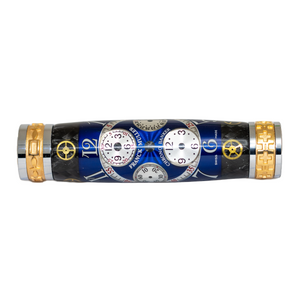 Franck Muller Watch Parts Pen on Black Carbon Fiber on our Presidential Rollerball Pen
